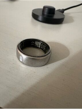 Oura Ring GEN3, horizon silver